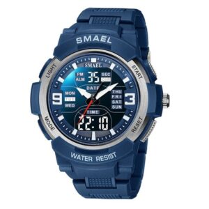 SMAEL 1912 Quartz Analog Digital Waterproof Sport Watch for Men
