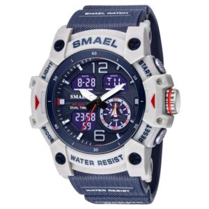 SMAEL 8007 Casual Quartz Analog Digital Waterproof Men's Watch