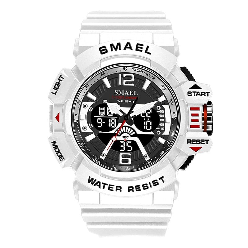 SMAEL 8065 Casual Dual Display Analog Digital Outdoor Military Water Proof Men's Watch - Image 3